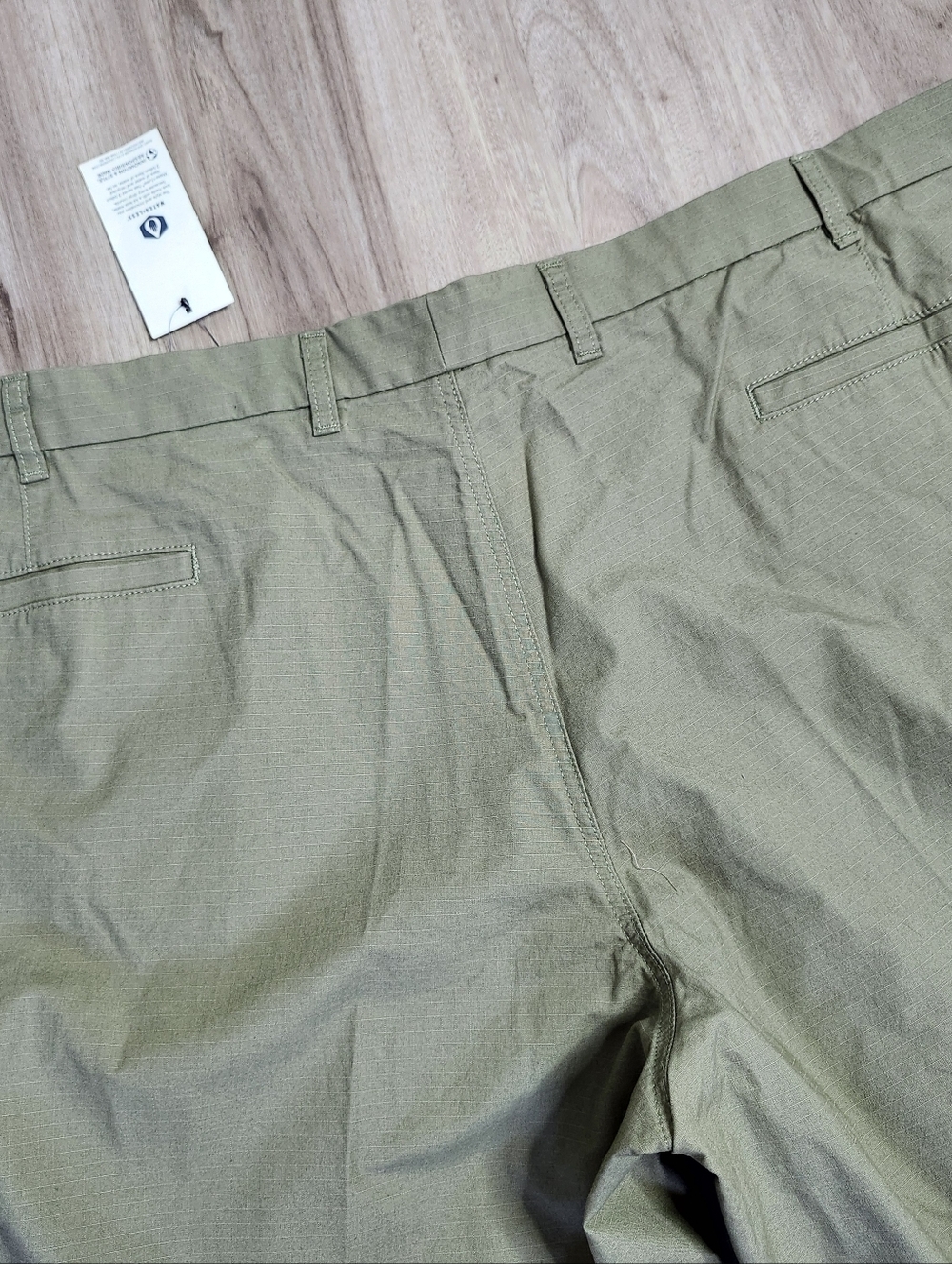 Dockers Mens Performance Tech Cargo Shorts Green Stretch Wicking Vacation - Picture 7 of 11